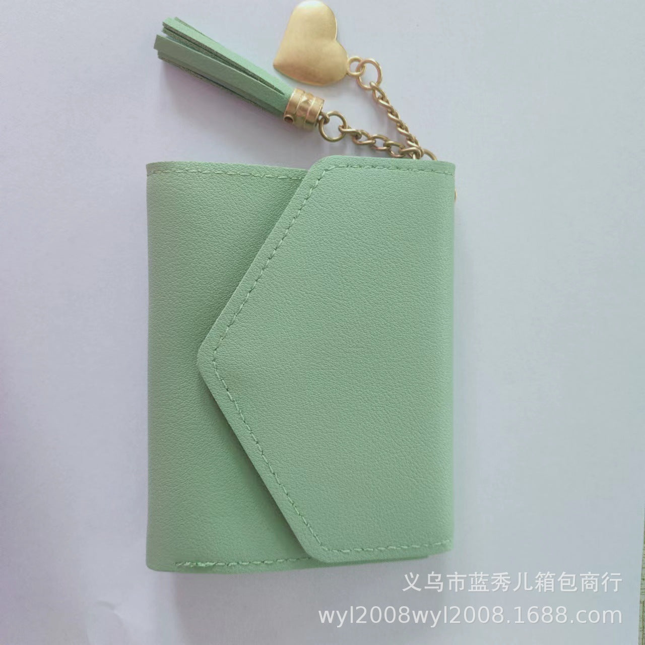 Wholesale PU Short Tassel Women's Purse